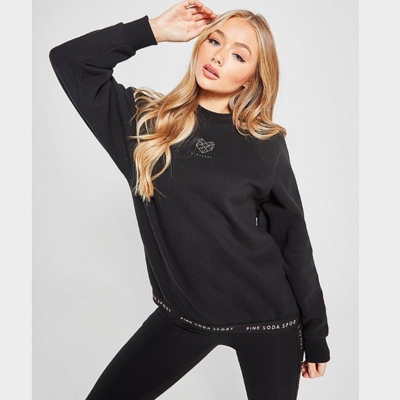 PINK SODA SERENITY CREW SWEATSHIRT & LEGGINGS - Picture 2 of 13